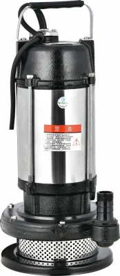 Corps submersible en acier inoxydable, pompe à eau électrique série Qdx