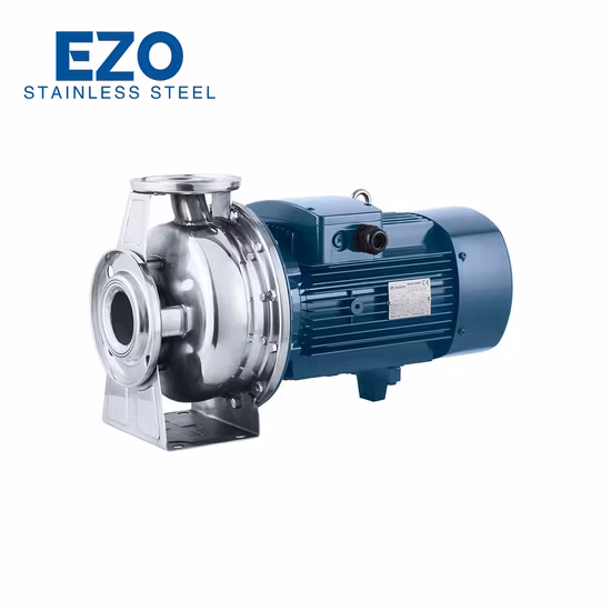 Pompe centrifuge sanitaire de type ouvert en acier inoxydable, à prix compétitif