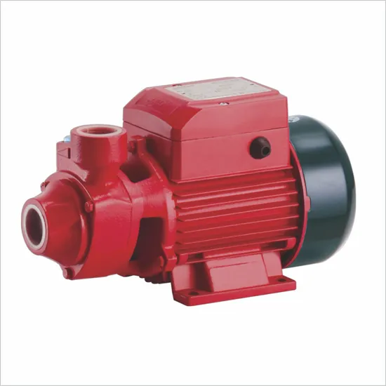 Pompe à eau de surface automatique Micro Vortex périphérique électrique à turbine en laiton moulé en fer Pompe Graden pour l'irrigation agricole (QB60)